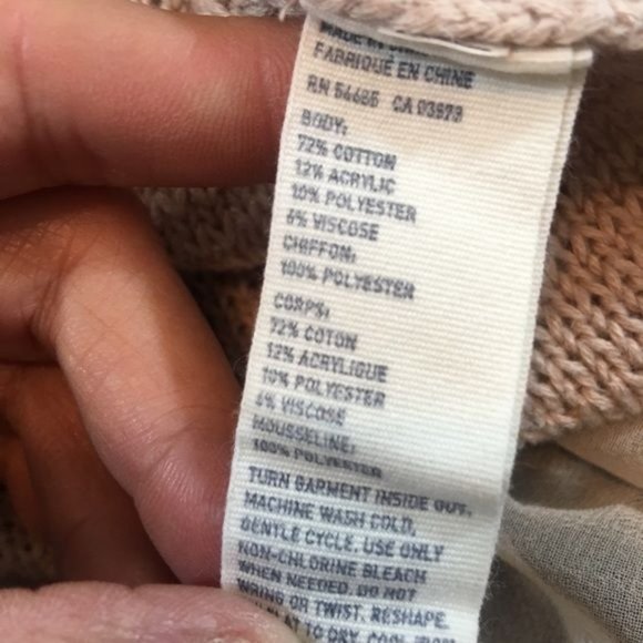 AEO High Low 3/4 Sleeved Sweater M - Picture 4 of 5